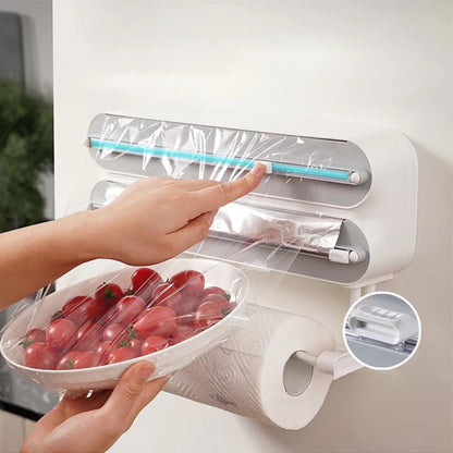 3 In 1 Wall Mounted Plastic Film Cutter